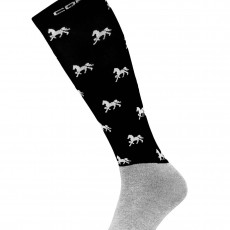 Lot de 2 paires de Chaussettes hautes pour la pratique de l'équitation par Comodo Sock (Plusieurs coloris)