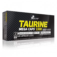 Taurine Mega Caps®  par Olimp Sport Nutrition (Plusieurs saveurs)