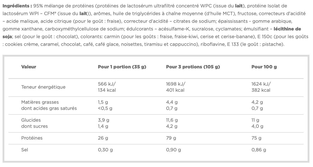 Whey Protein Complex 100% 2,27 kg par Olimp Sport Nutrition (Plusieurs saveurs)