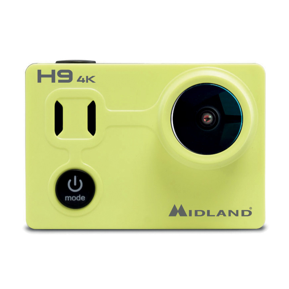 Midland H9 - Caméra d'action 4K avec écran 2"