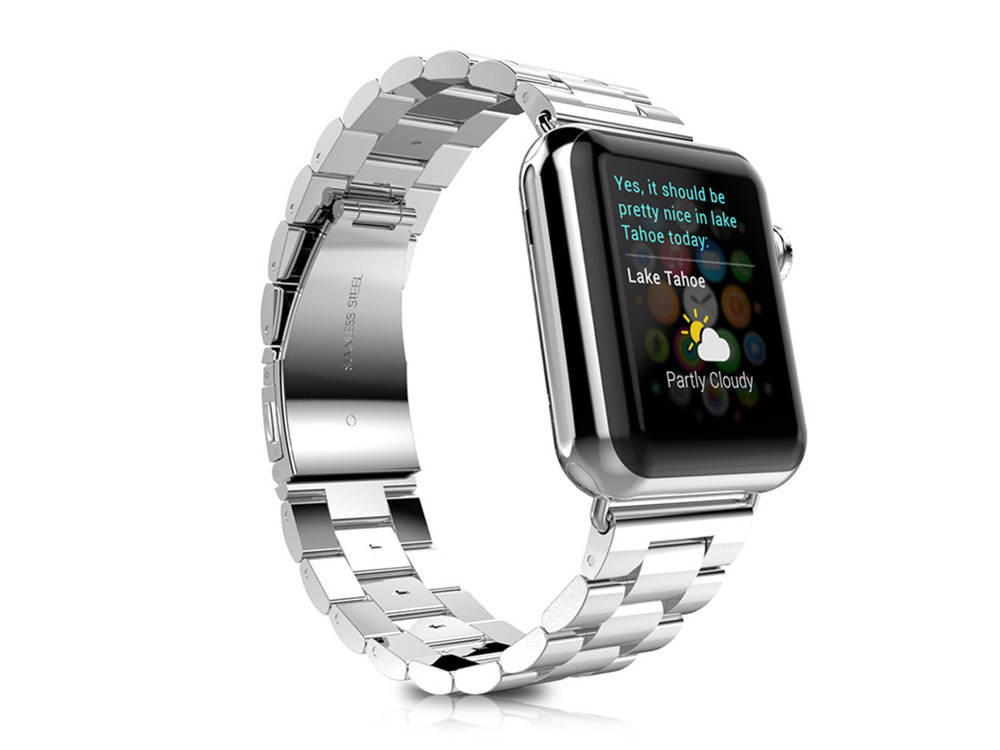 Bracelet en acier inoxydabl pour Apple Watch 38mm