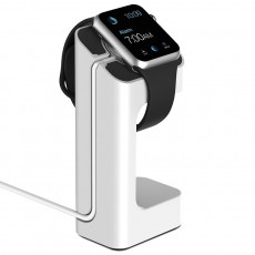 Socle de rechargement pour Apple Watch tous modèles - blanc
