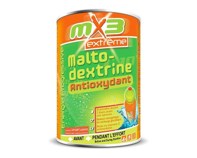 Pack de 3 boîtes MALTODEXTRINE ANTIOXYDANT goût grenade guarana 