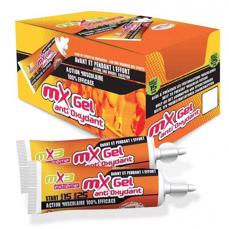 Pack de 40 gels ANTIOXYDANTS saveur orange mangue