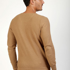 Pull homme Col V 100% Cotton Time Of Bocha (Plusieurs coloris)